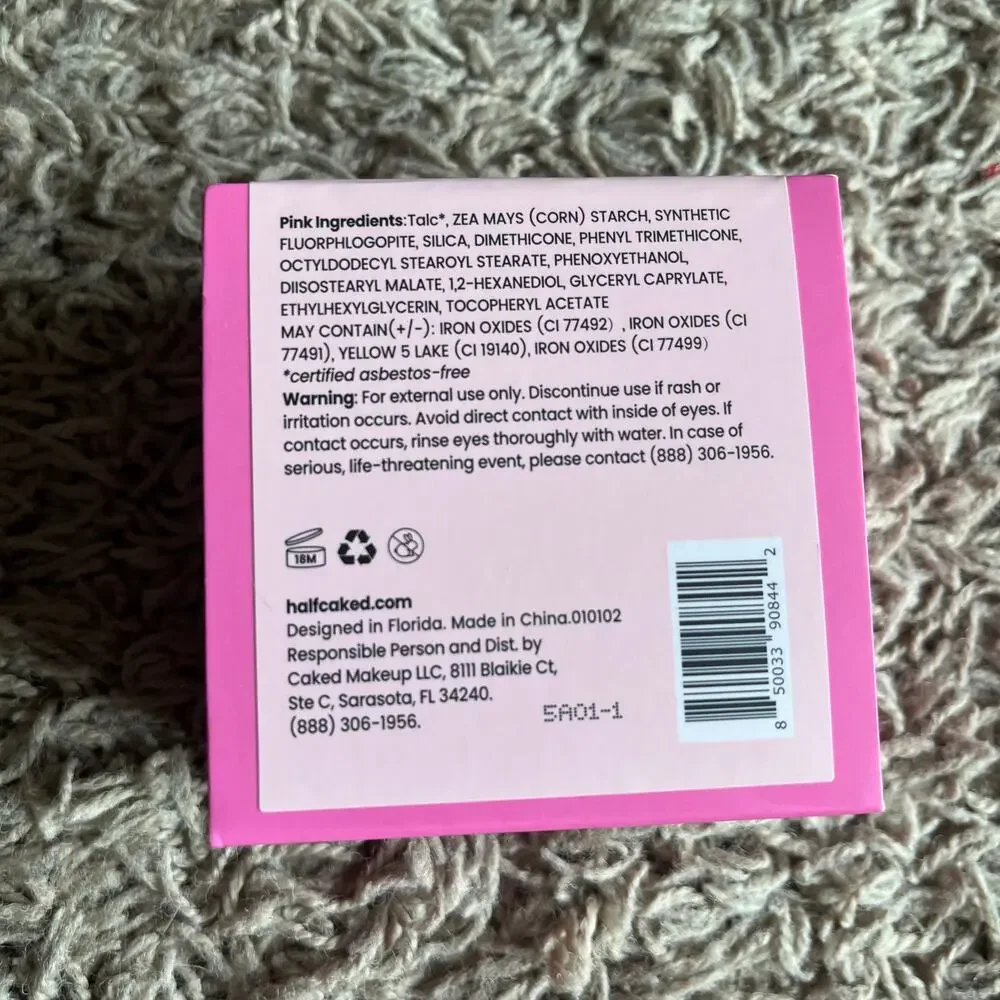 NWT! Half Caked Star Bright Loose Setting Powder Pink